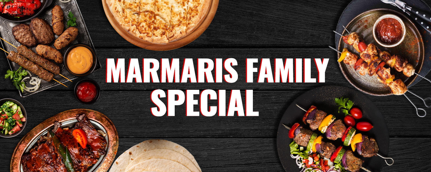 Marmaris Kebab And Pizza House family special Meal Deals
